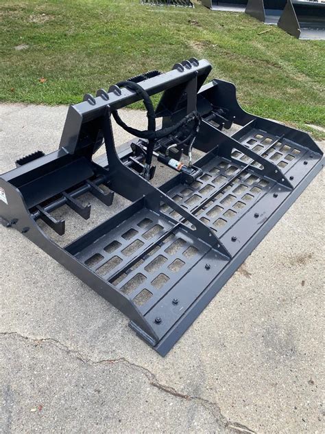 skid steer leveler attachment|driveway leveler for skid steer.